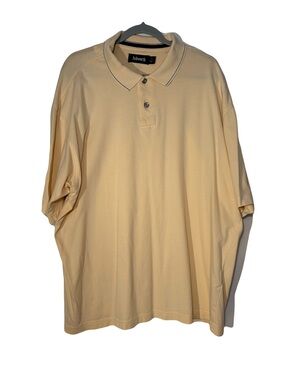 Ashworth Men's Yellow Polo Shirt size XXL